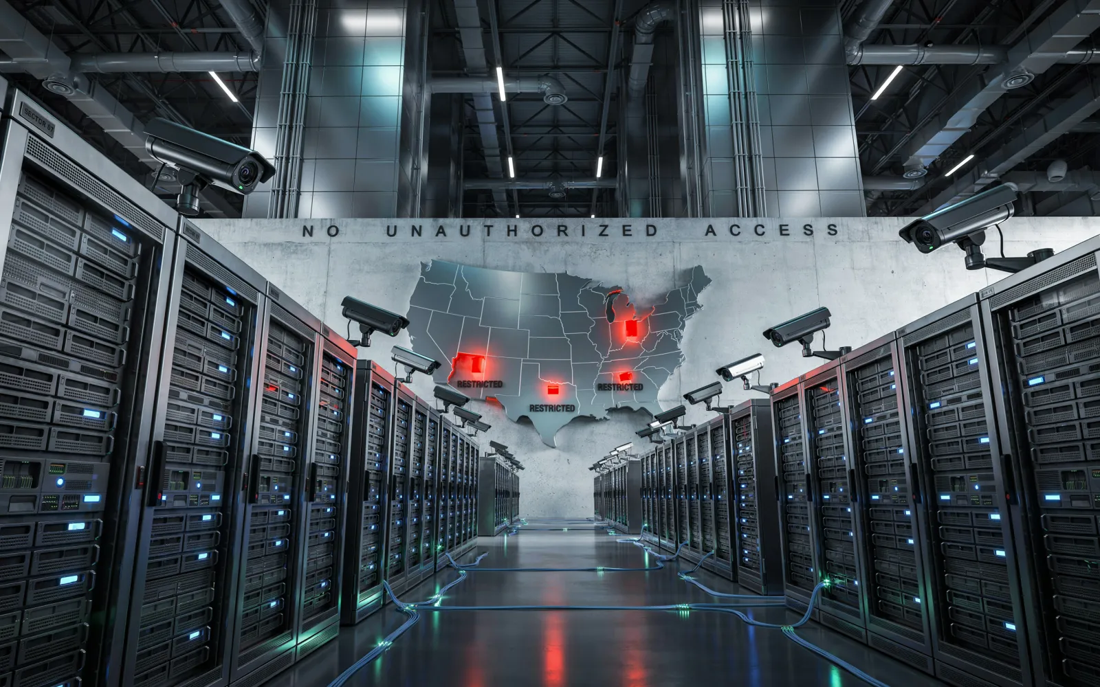 U.S. Communities Block $130B in AI Data Centers as Surveillance Cameras Are Pulled Back