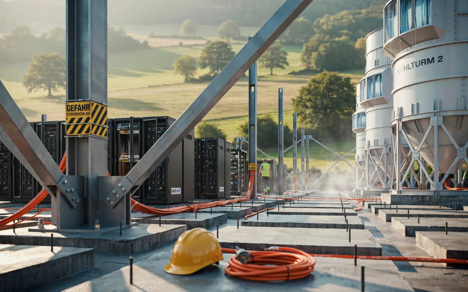 firstcolo Begins Construction of 24-MW FRA7 Data Center in Rosbach, Hesse