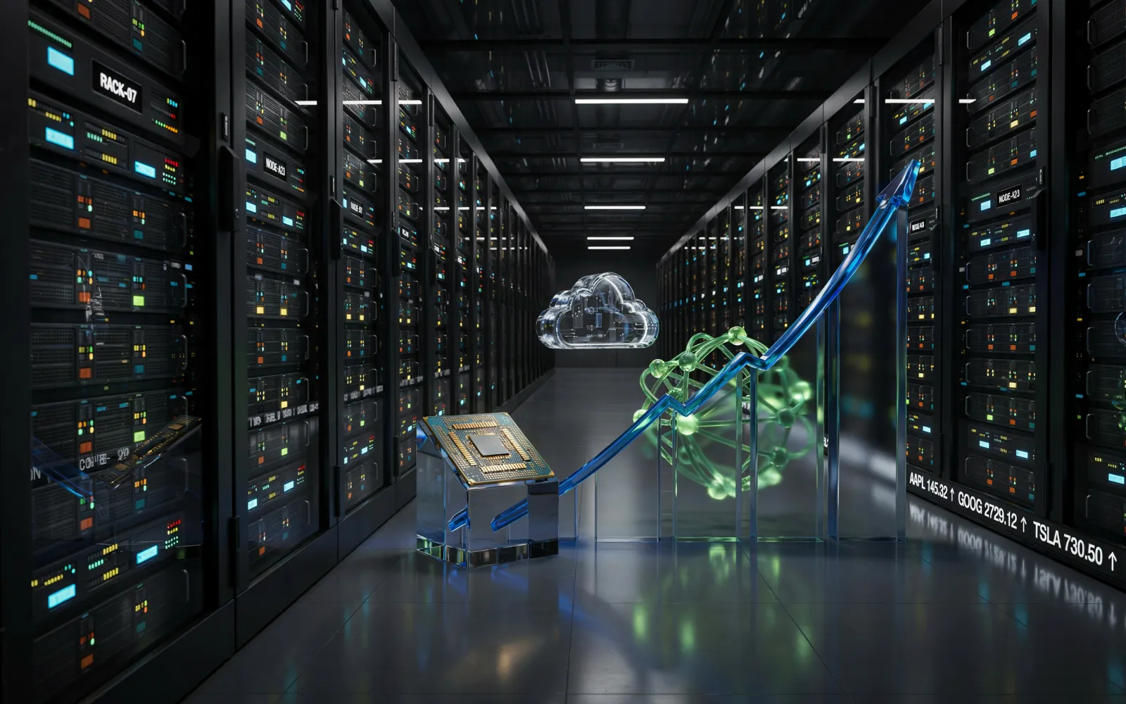 Nebius Shares Surge as AI Compute Deals Drive Valuation to $55 B