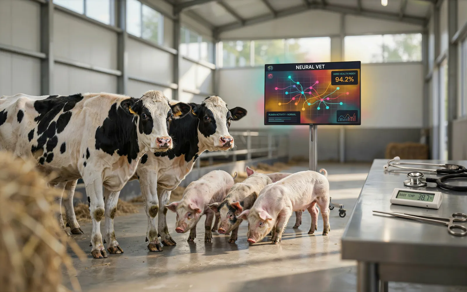 Penn Vet Launches Dat-AI-Lab to Harness AI for Swine and Dairy Animal Care