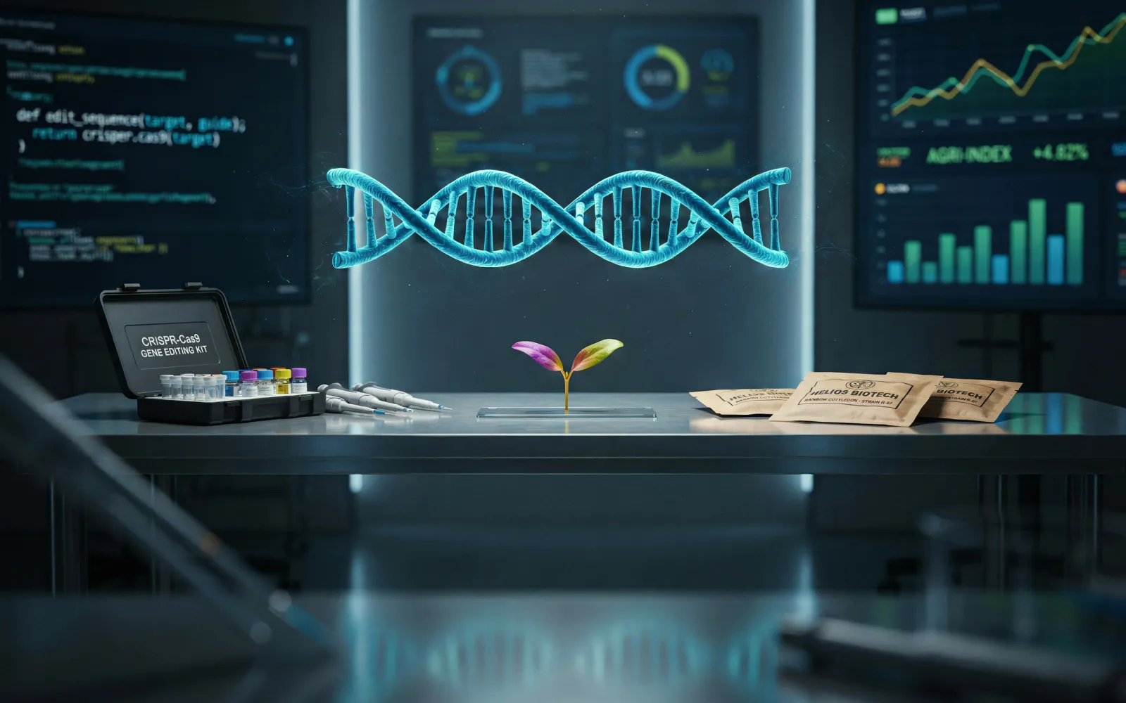 Rainbow Crops Raises 9.7 Million Seed Funding to Expand AI-Enabled Gene-Editing Platform