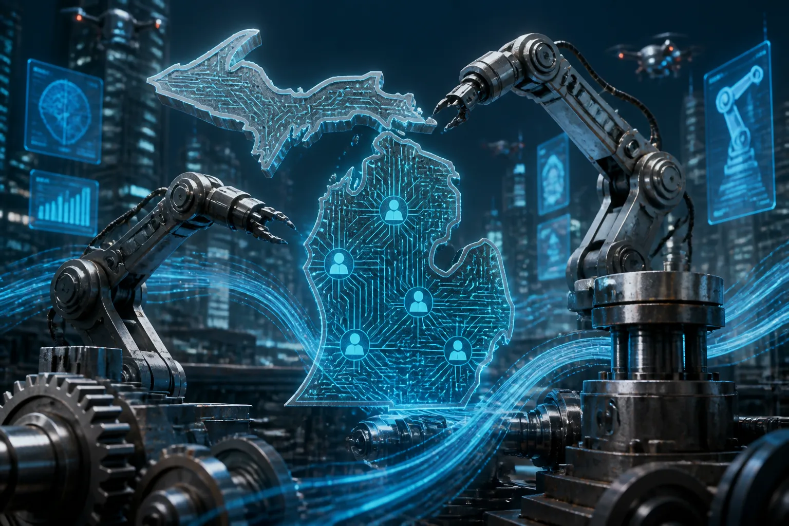 Michigans AI Workforce Strategy Projects 2.8 Million Job Transformations Over Next Decade
