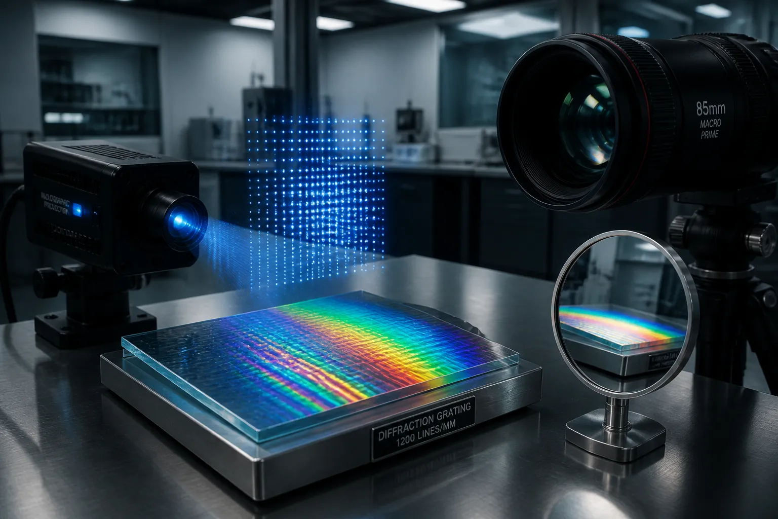 UCLA Researchers Combine AI and Diffractive Optics to Project 3-D Images in a Single Shot