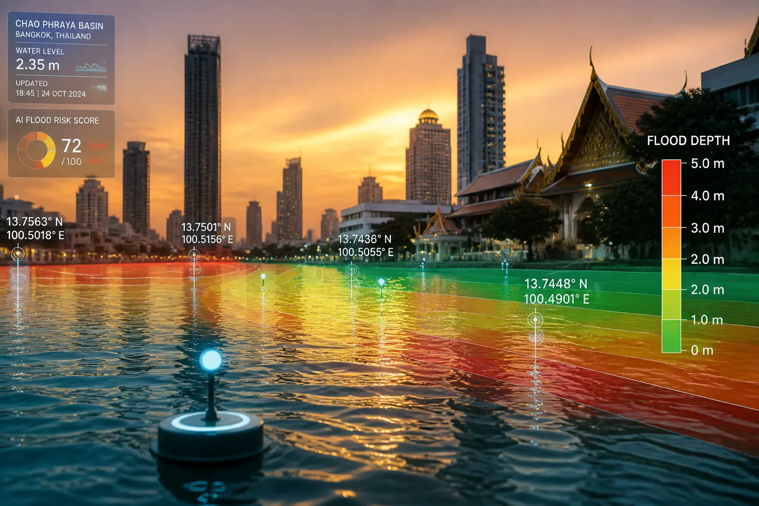 OpenAI Academy Partners with Asian Disaster Preparedness Center to Test AI-Driven Flood Response Workflows in Bangkok