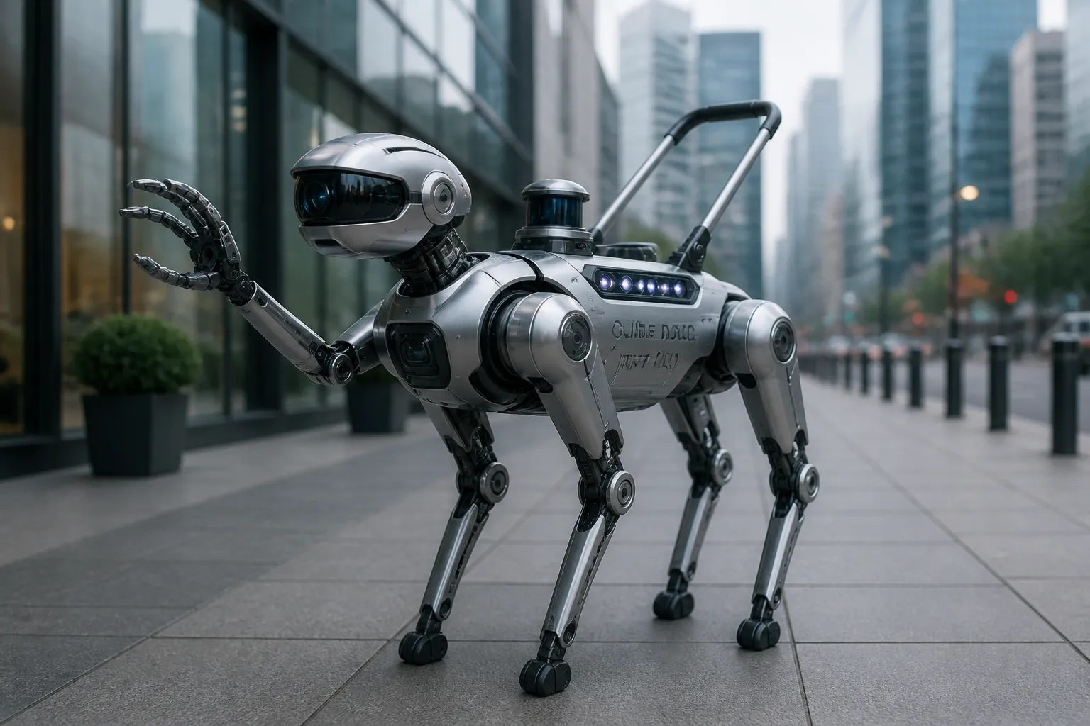 Israeli Startup S.Tech Unveils Claw4See Robot to Replace Guide Dogs for the Visually Impaired