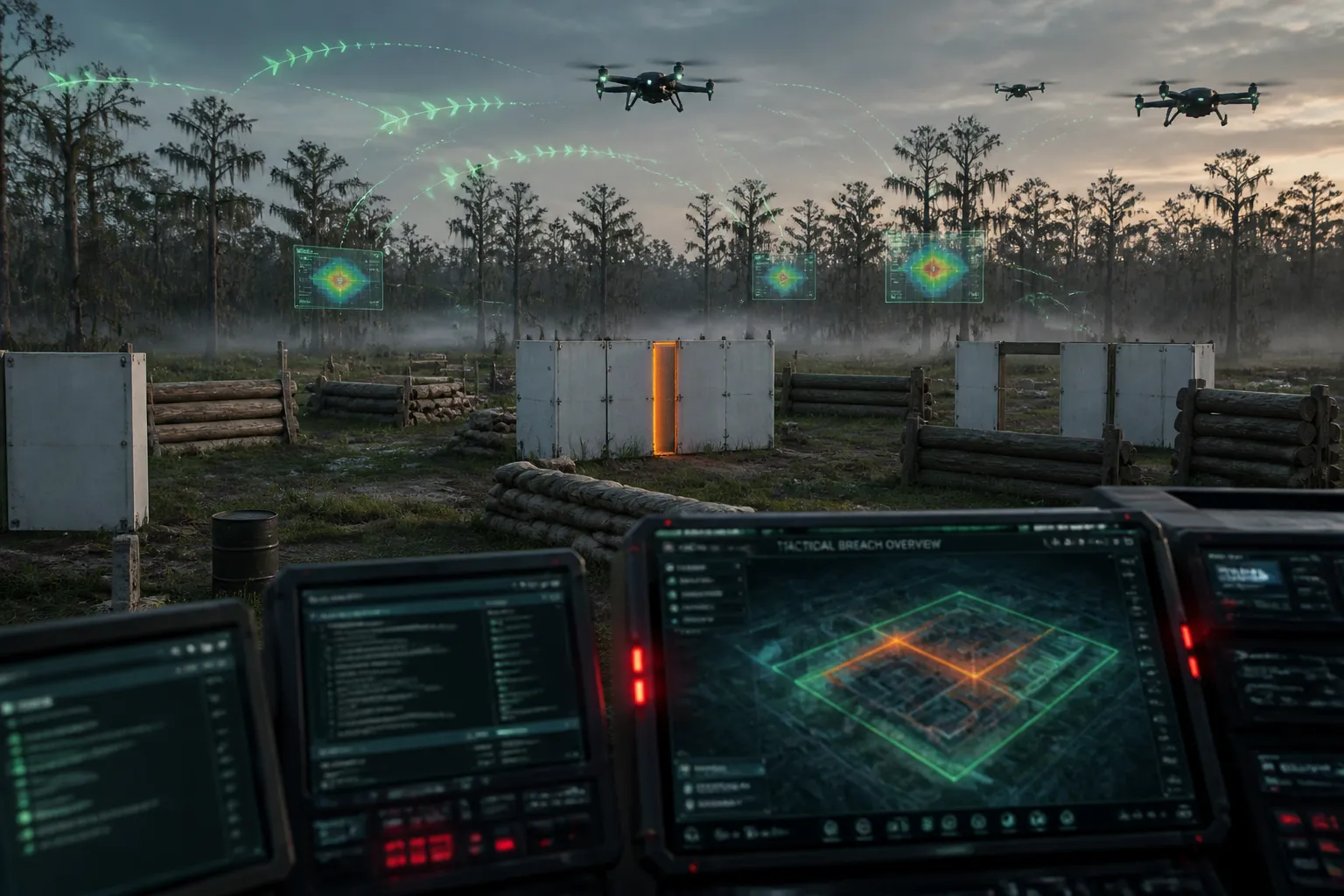 101st Airbornes 3rd Brigade Uses Drones and AI to Clear Breach at Louisiana Training Center