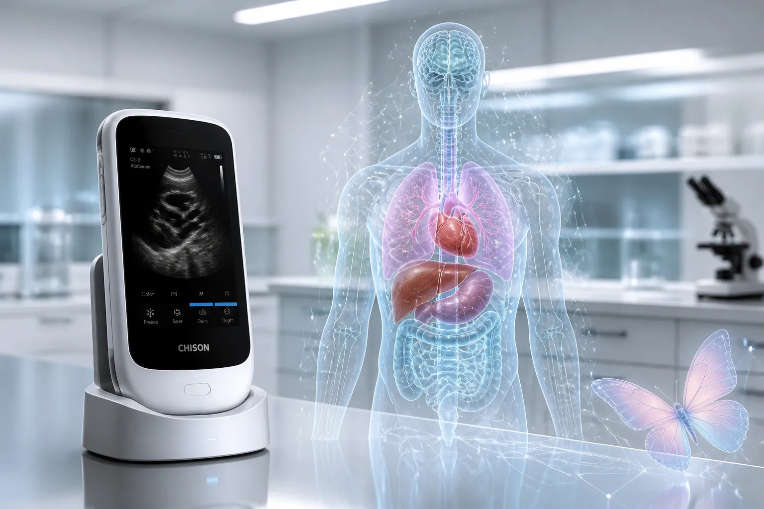 Butterfly Network Partners with Midjourney on 60-Second, Radiation-Free Full-Body Ultrasound Scanner