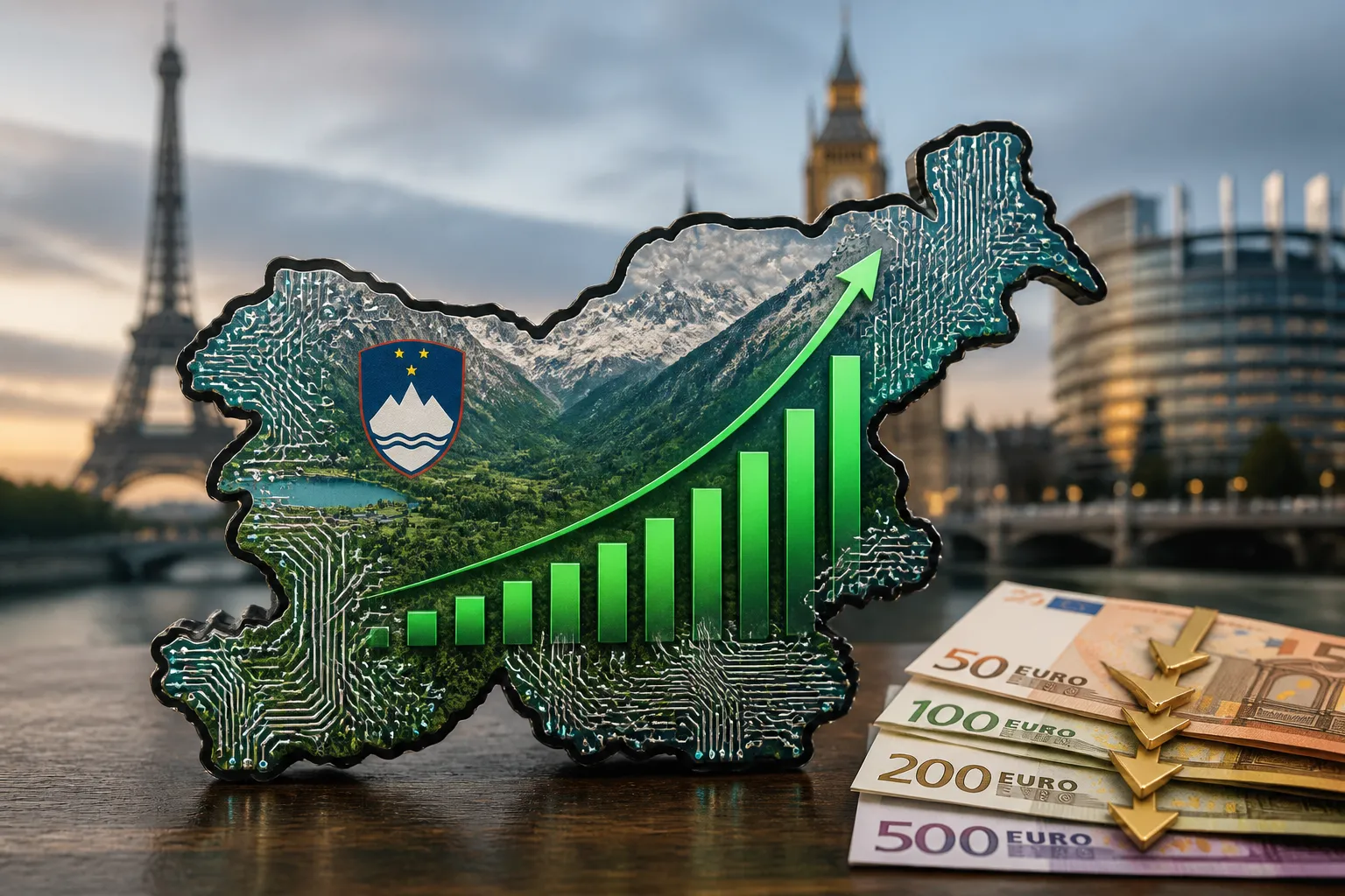 Slovenia Retail Sales Rise 3.4% in April, AI Adoption Drives EU Productivity Gains, CEE Currencies Weaken