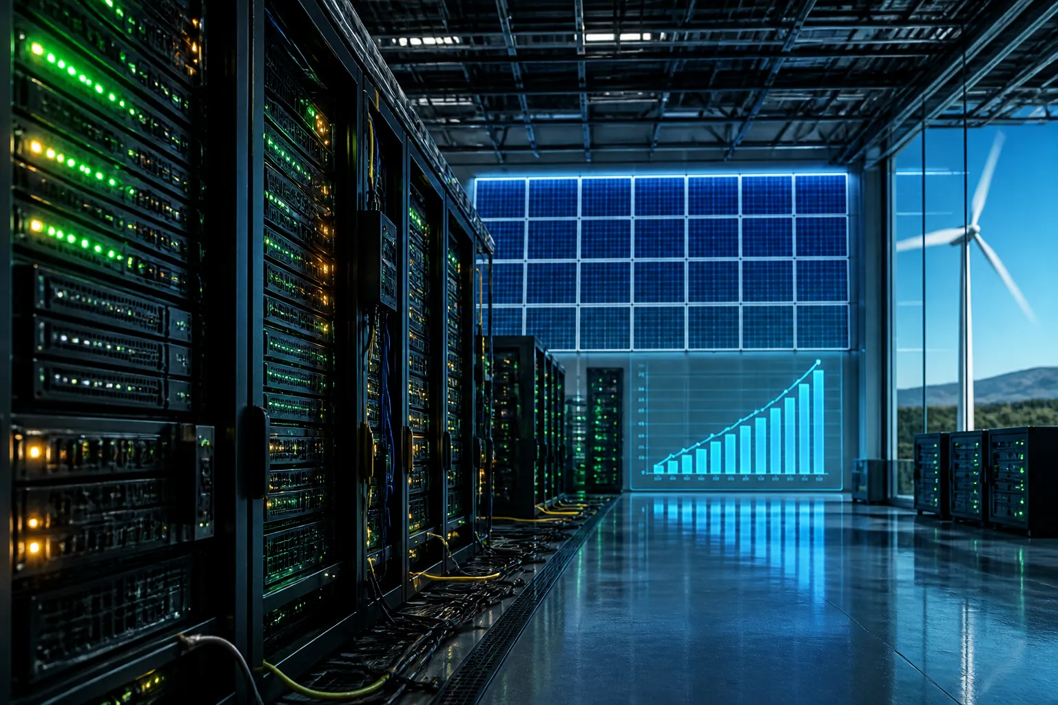 Googles 2025 Data-Center Energy Use Surges 37 % as Clean-Energy Purchases Offset Emissions