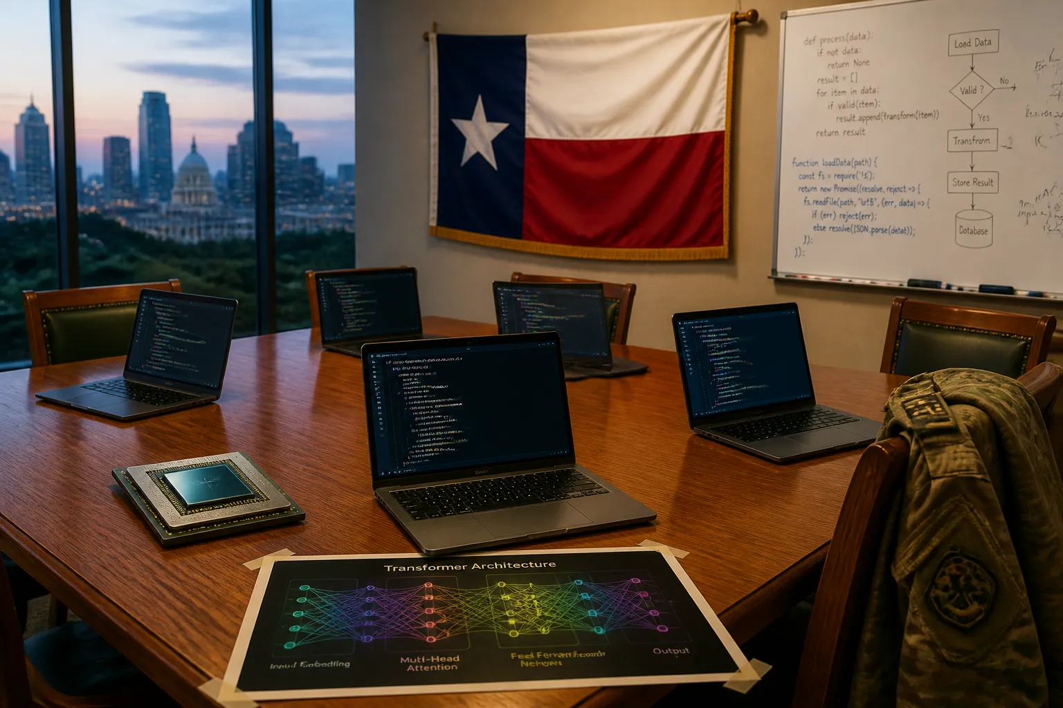 Army Reserve Soldiers Showcase AI-Powered Solutions in Austin Code-a-Thon