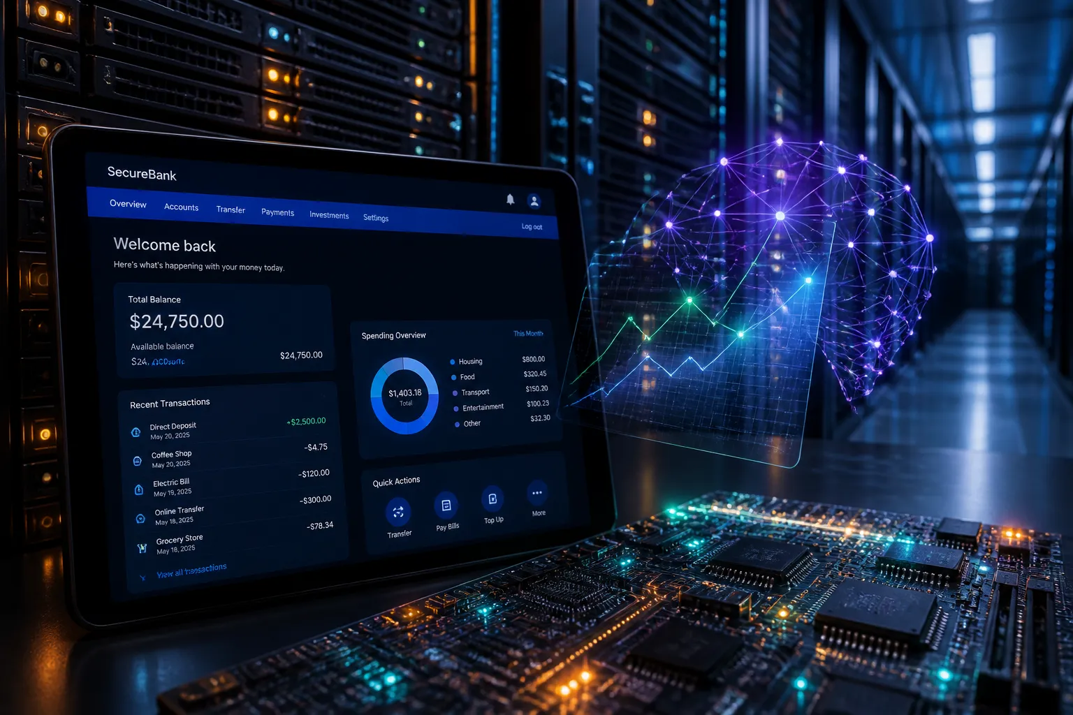 Fiserv Accelerates AI Integration in Digital Banking Amid Mixed Stock Performance