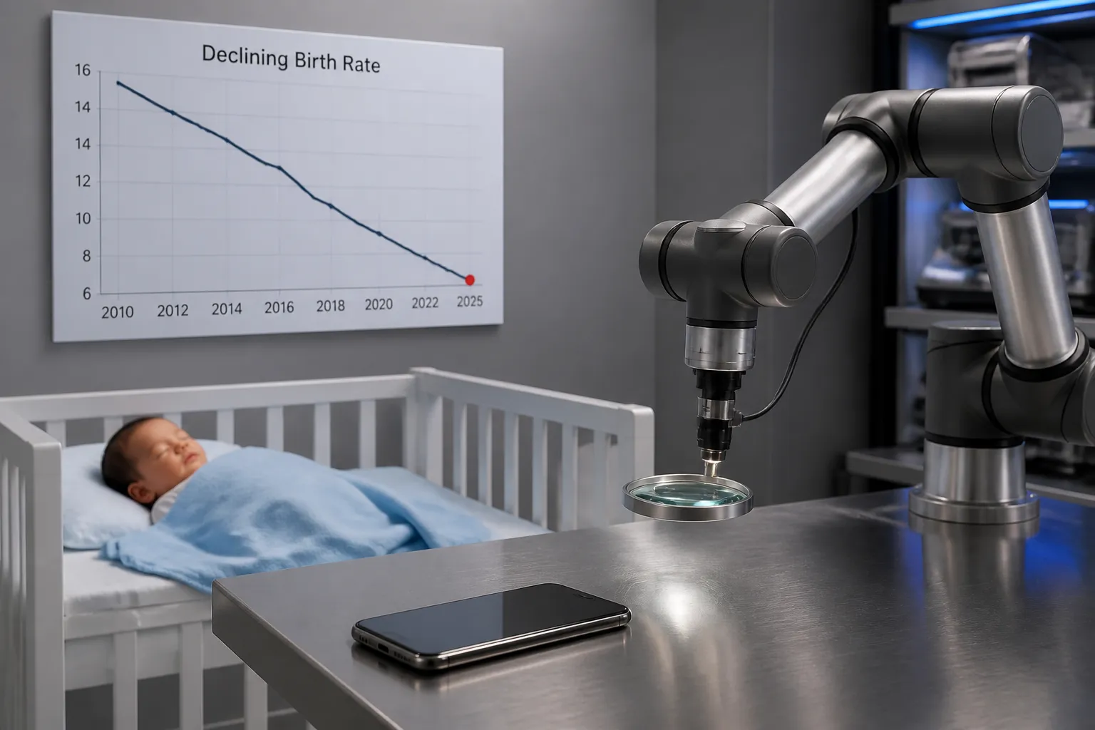 iPhones 2007 Launch Linked to U.S. Birth-Rate Decline, Study Finds; Musks AI Prototype Rumor Debunked