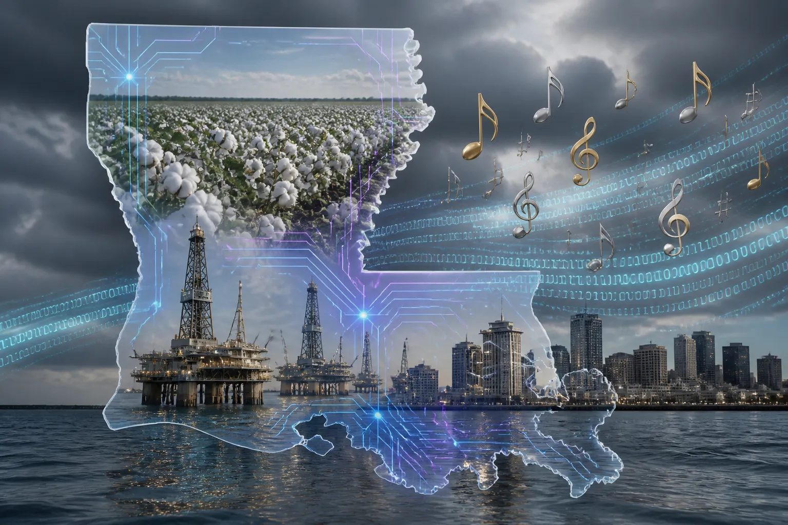 Louisiana Grapples With Generative AIs Cultural and Economic Impact