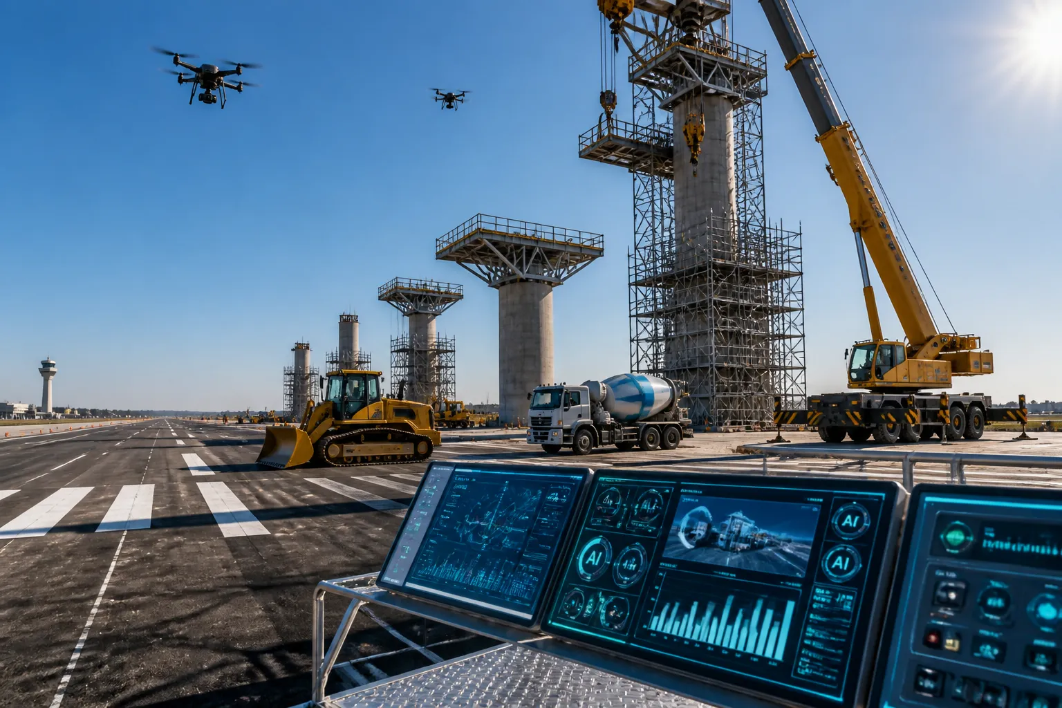 Suffolk Construction Deploys AI-Powered Jobsite of the Future at Southwest Florida International Airport