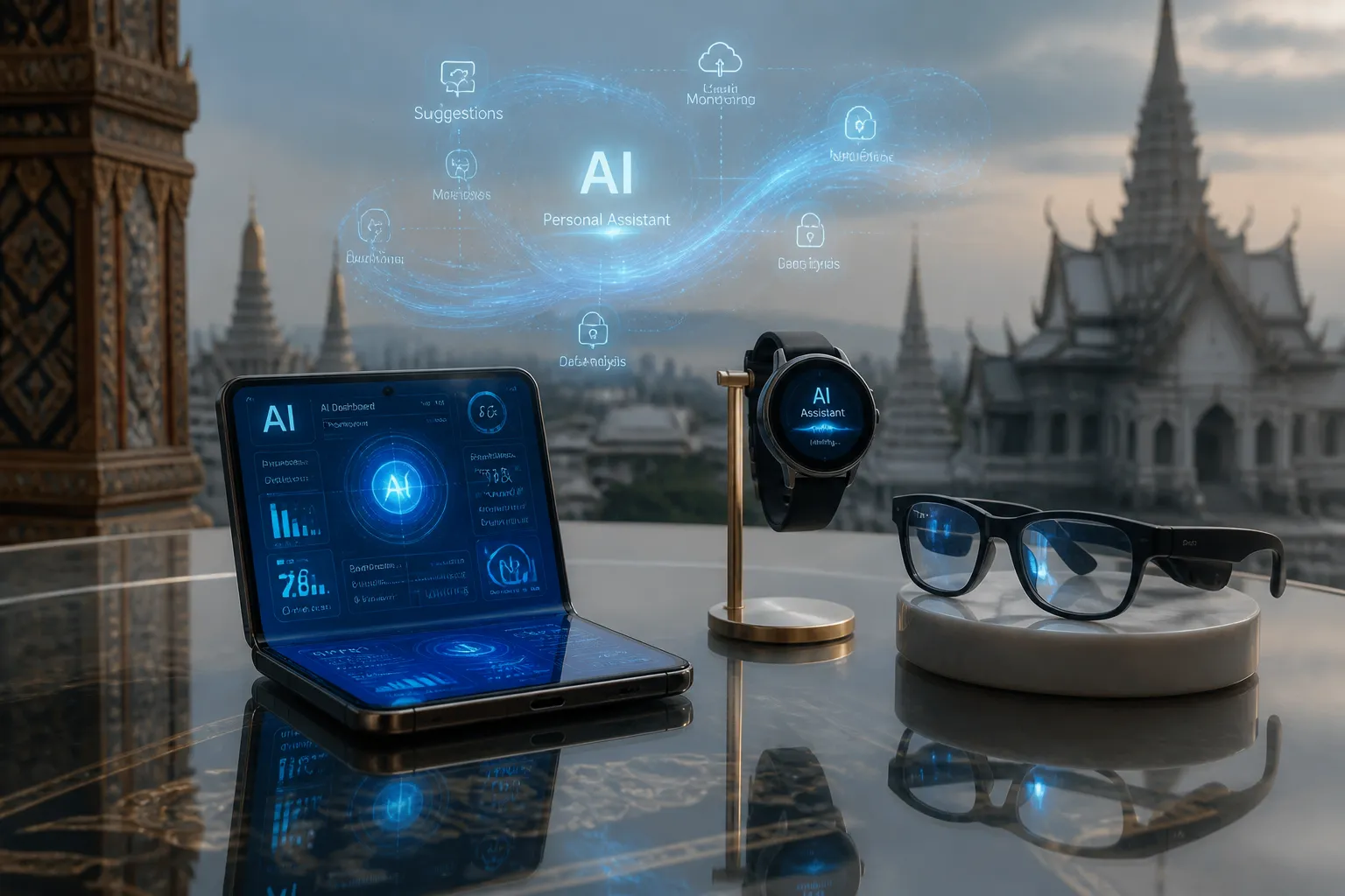 Samsung Unveils AI-Powered Foldables, Smartwatches and Intelligent Eyewear in Thailand