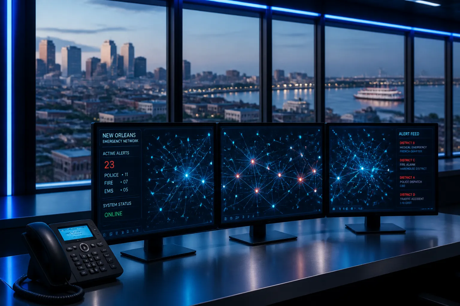 New Orleans Deploys AI to Filter Duplicate 911 Calls, Not Replace Dispatchers