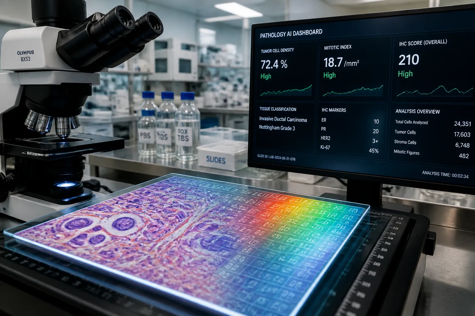 New AI Assistant, SlideChat, Improves Whole-Slide Pathology Analysis