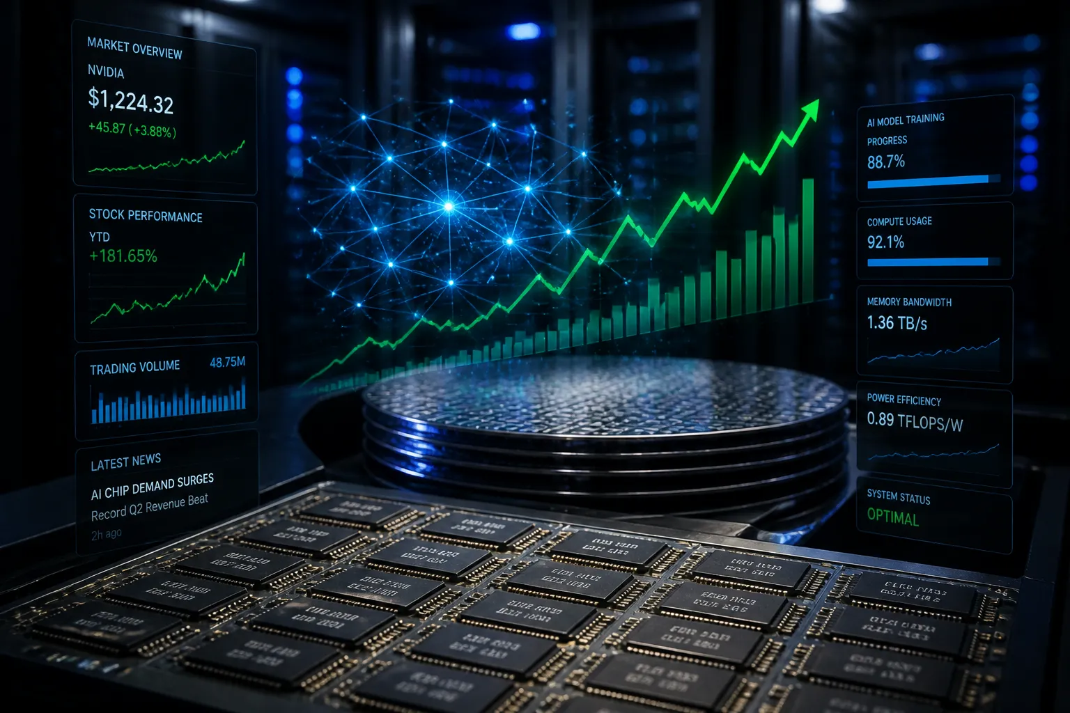 Micron Shares Surge 6% as AI Memory Demand Drives Stock Rally